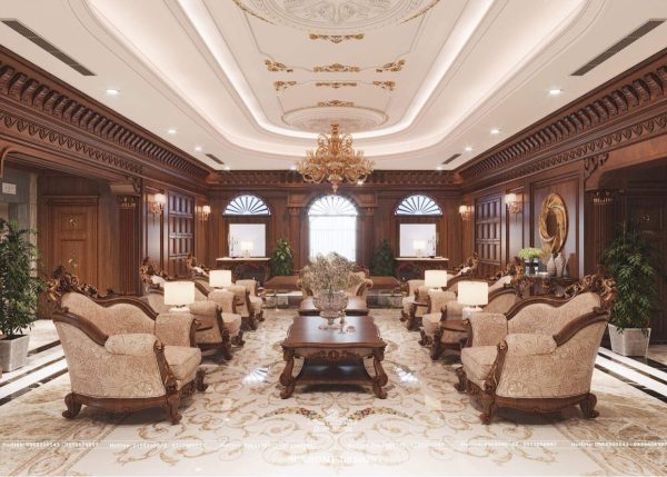 Ghế tân cổ điển phòng khách mã PK 01